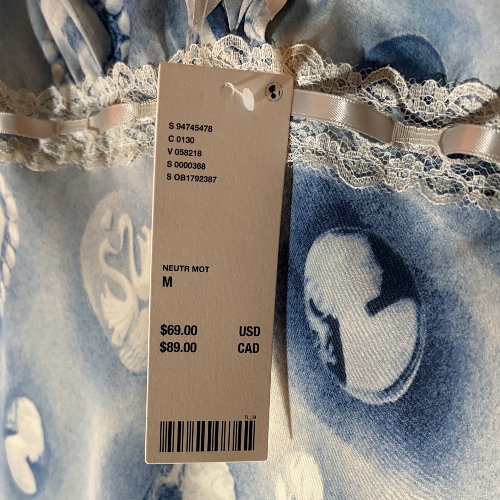 Kimchi Blue Satin Asymmetrical Dress - Picture 2 of 5